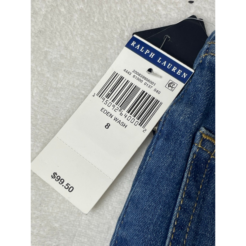 Women's Ralph Lauren High Rise Skinny Jeans Blue Size 8 - Picture 13 of 13